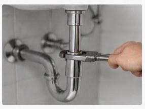 Сантехническая работа под раковиной